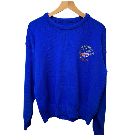 Vintage Buffalo Bills Division Champs Sweater sweatshirt Medium