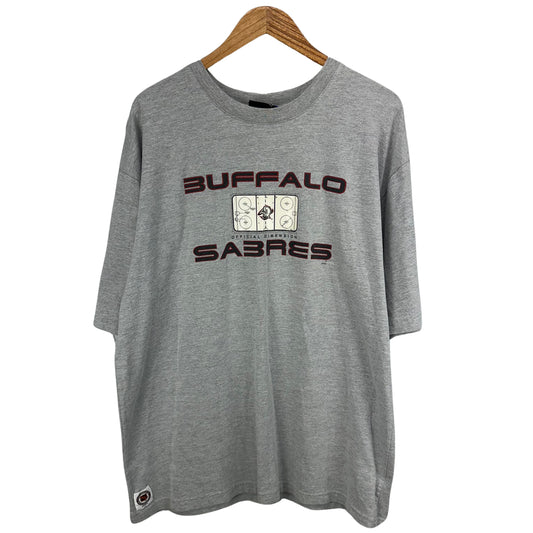 90s Buffalo Sabres Rink Shirt XXL