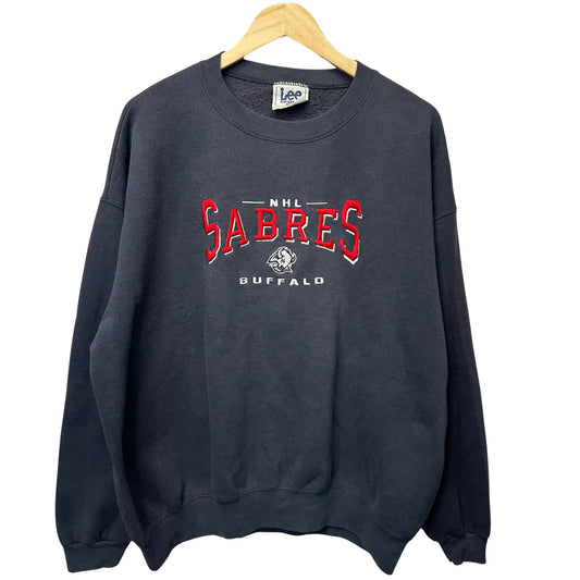 90s Buffalo Sabres Embroidered Sweatshirt XL
