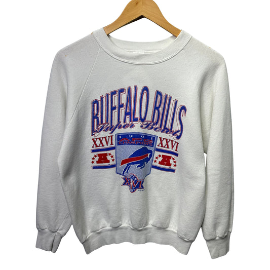 Vintage Buffalo Bills AFC Champs Crewneck Sweatshirt Small