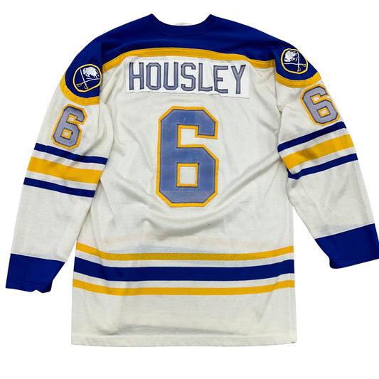 Vintage 1980s Buffalo Sabres Phil Housley Jersey Medium