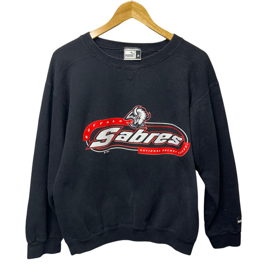 Vintage Buffalo Sabres Goathead Crewneck Sweatshirt Medium