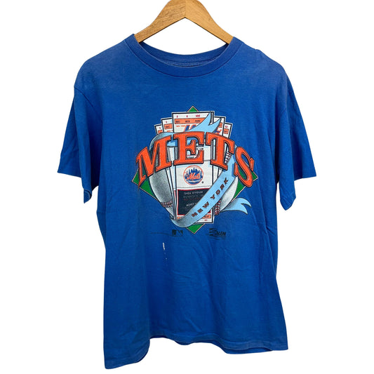 1991 New York Mets Salem Shirt Large