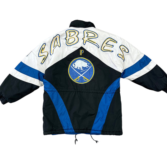 Vintage Buffalo Sabres Parka Puffer Jacket Medium