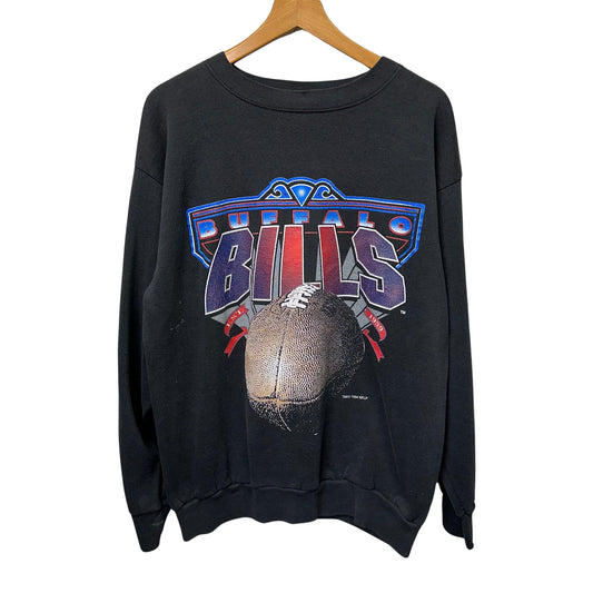 Vintage Buffalo Bills Crewneck Sweatshirt Large