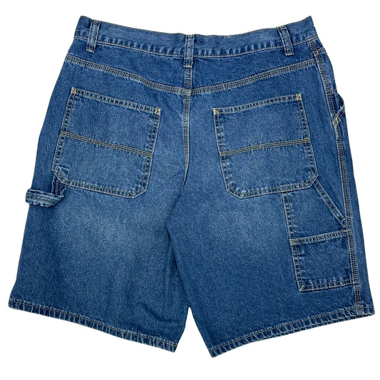 Vintage Y2K Carpenter Baggy Jean Shorts Size 36