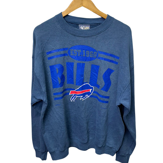 Vintage Buffalo Bills Crewneck Sweatshirt Size Large