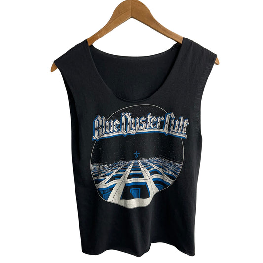 1980s Blue Oyster Cult Thrashed Shirt Small