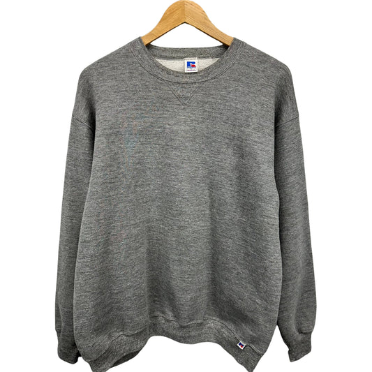 90s Russell Athletic Heather Grey Sweatshirt XL