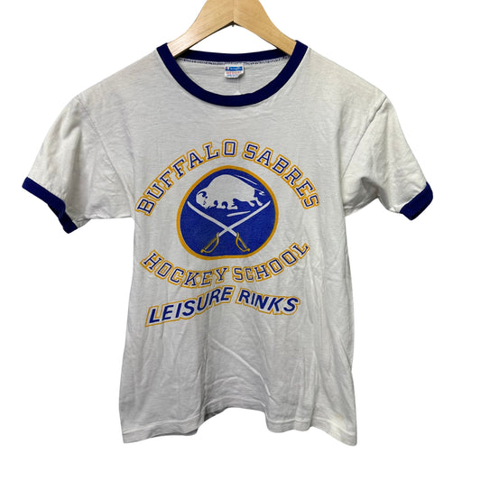 70s Buffalo Sabres Hockey School Champion Shirt Small