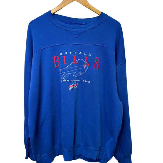 Vintage Buffalo Bills Crewneck Sweatshirt 2XL XXL