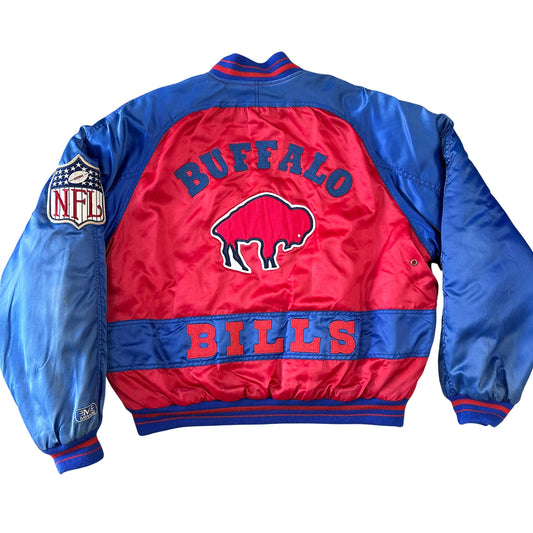 Vintage Buffalo Bills Satin Jacket XL