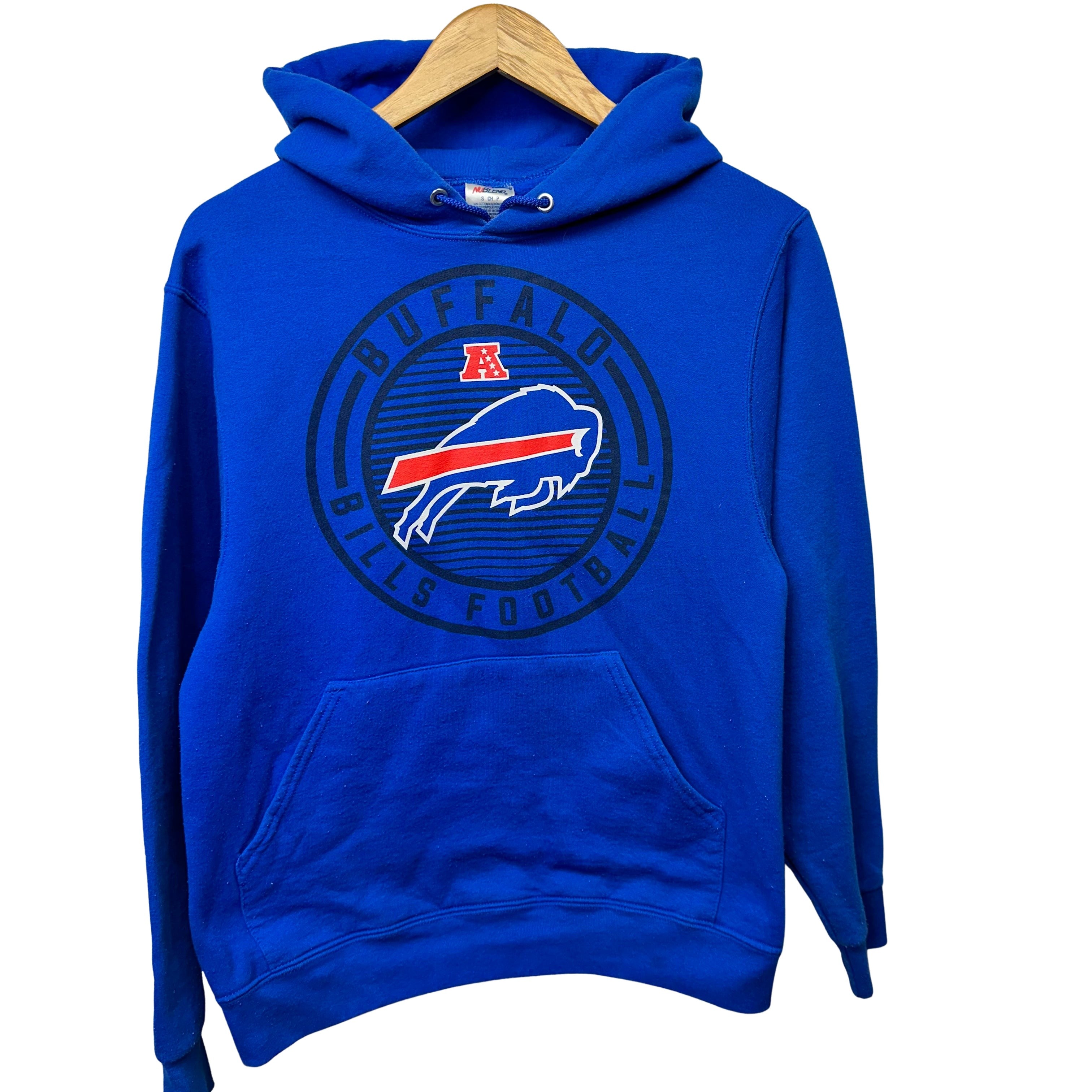 Vintage Buffalo Bills Hoodie Sweatshirt Small