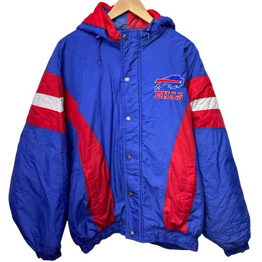 Vintage Buffalo Bills Starter Puffer Jacket Large