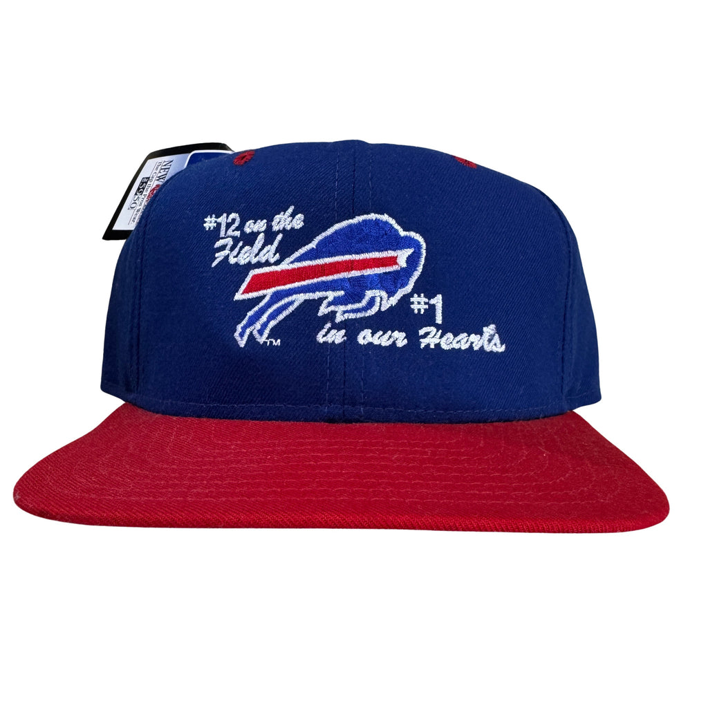 Vintage Buffalo Bills Deadstock #12 Snapback Hat