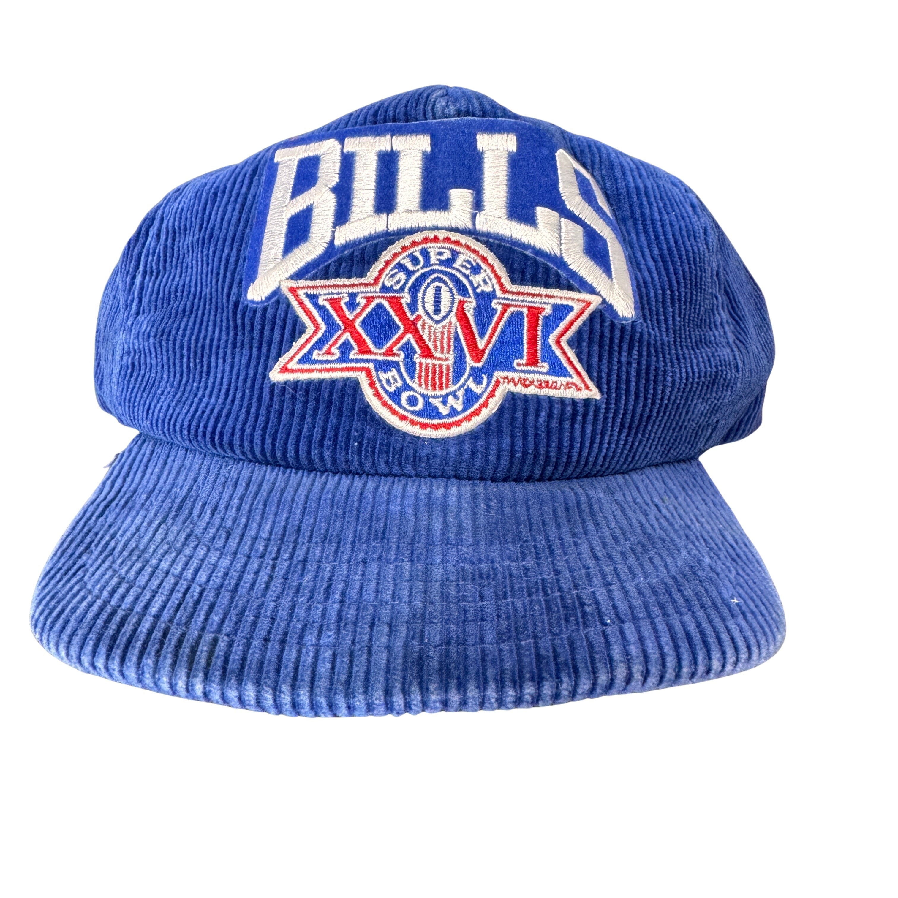 Vintage Buffalo Bills Corduroy Snapback Hat
