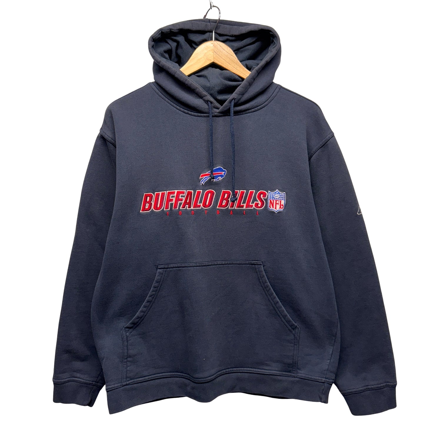 Vintage Buffalo Bills Hoodie Sweatshirt Medium/Large