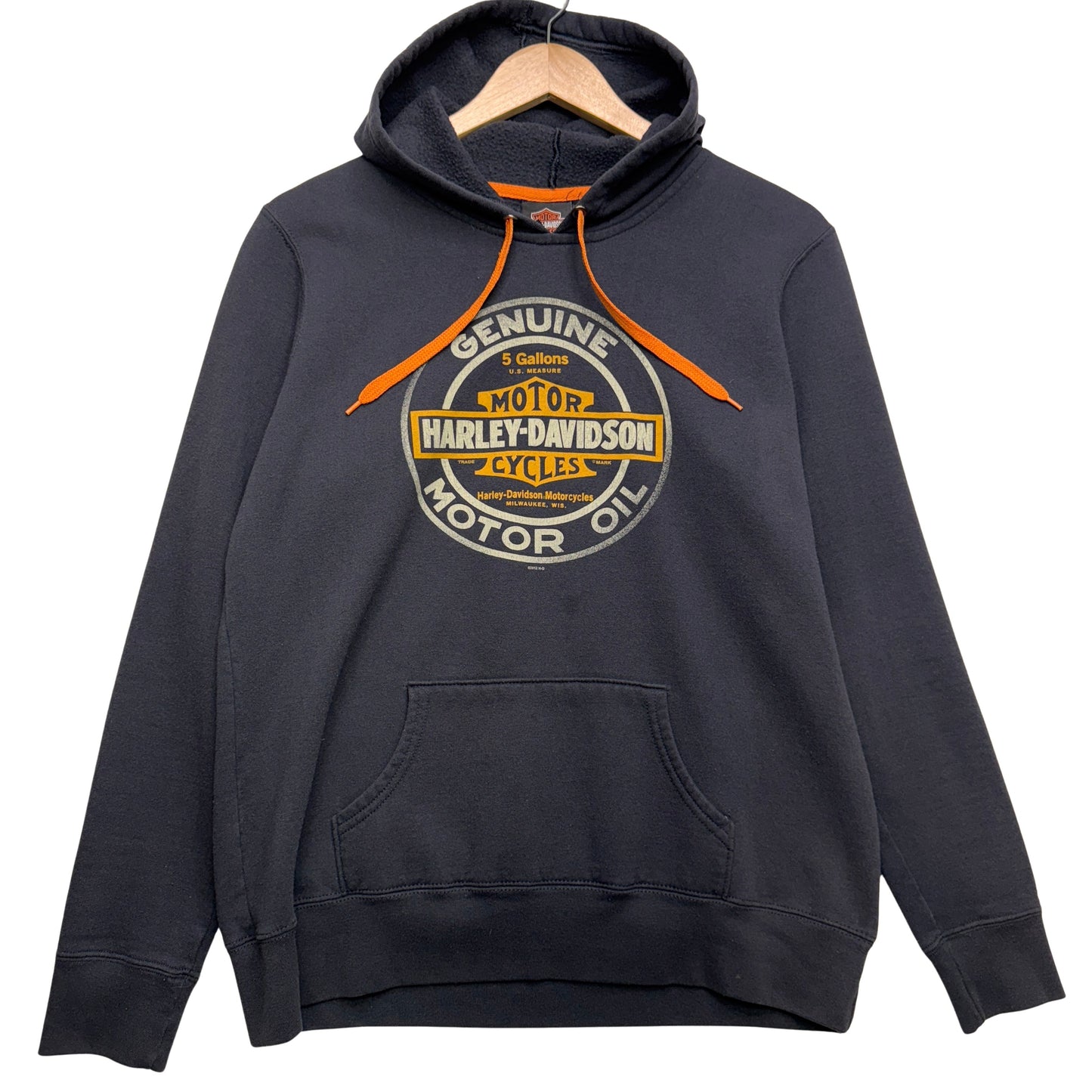 Vintage Harley Davidson Hoodie Sweatshirt Large