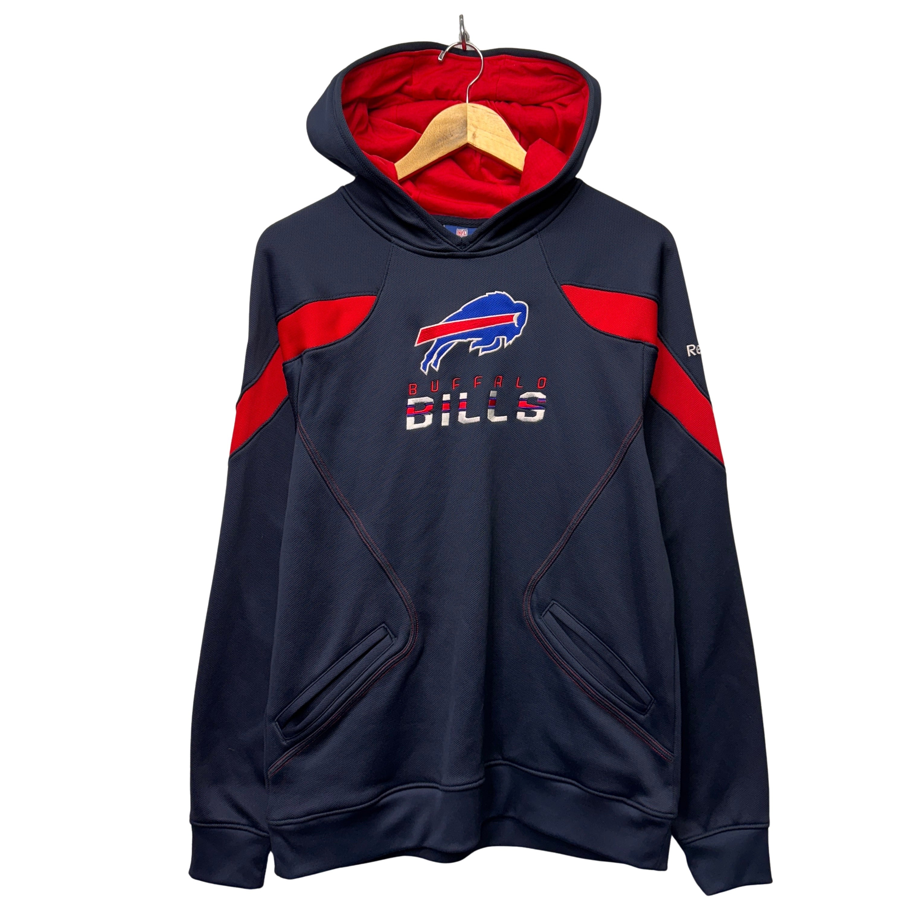 Vintage Buffalo Bills Y2K Hoodie Sweatshirt Small