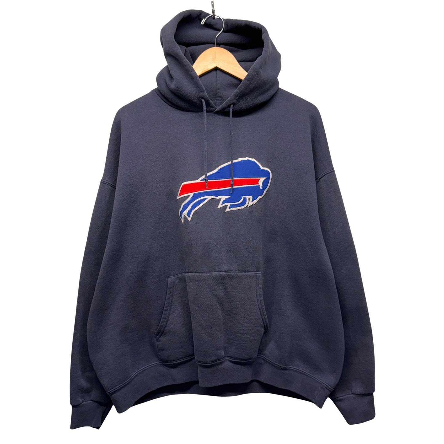 Vintage Buffalo Bills Y2K Hoodie Sweatshirt Large