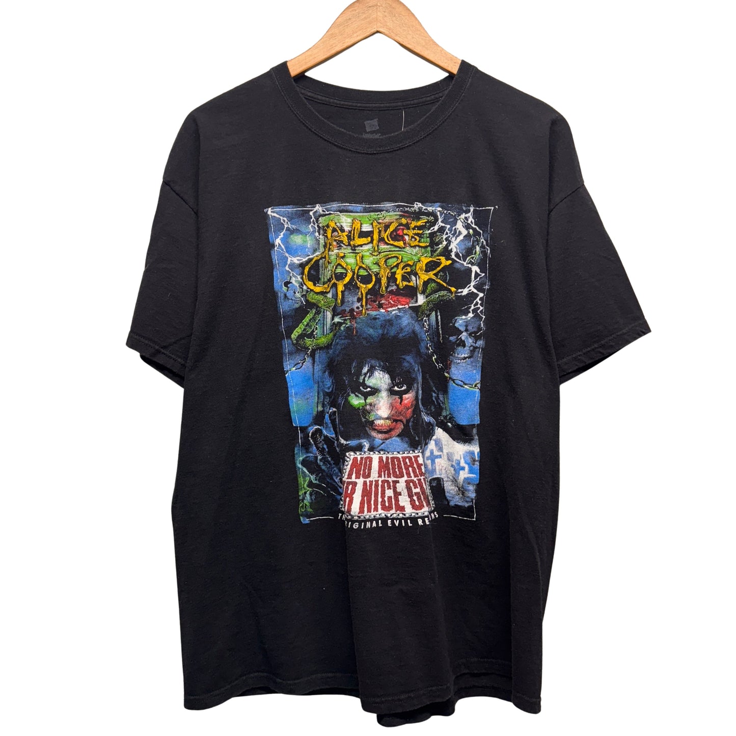 Alice Cooper No More Mr. Nice Guy 2011 Tour Shirt XL