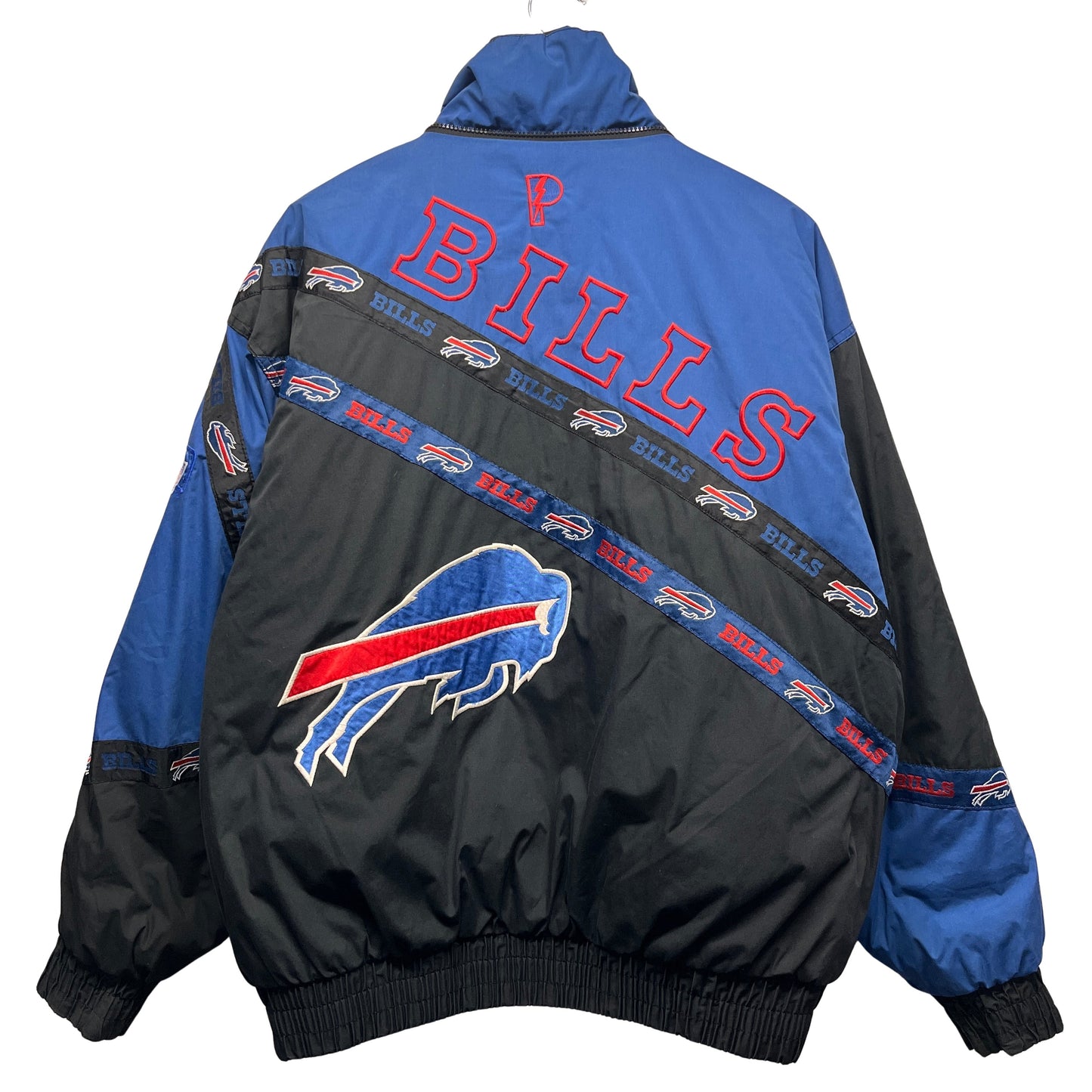 Vintage Buffalo Bills Pro Player Puffer Jacket Large