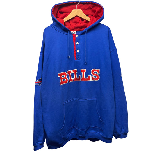 Vintage Buffalo Bills Hoodie Sweatshirt XXL