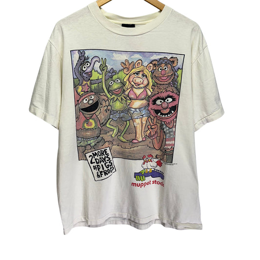 Vintage Woodstock Muppets Parody Shirt Large