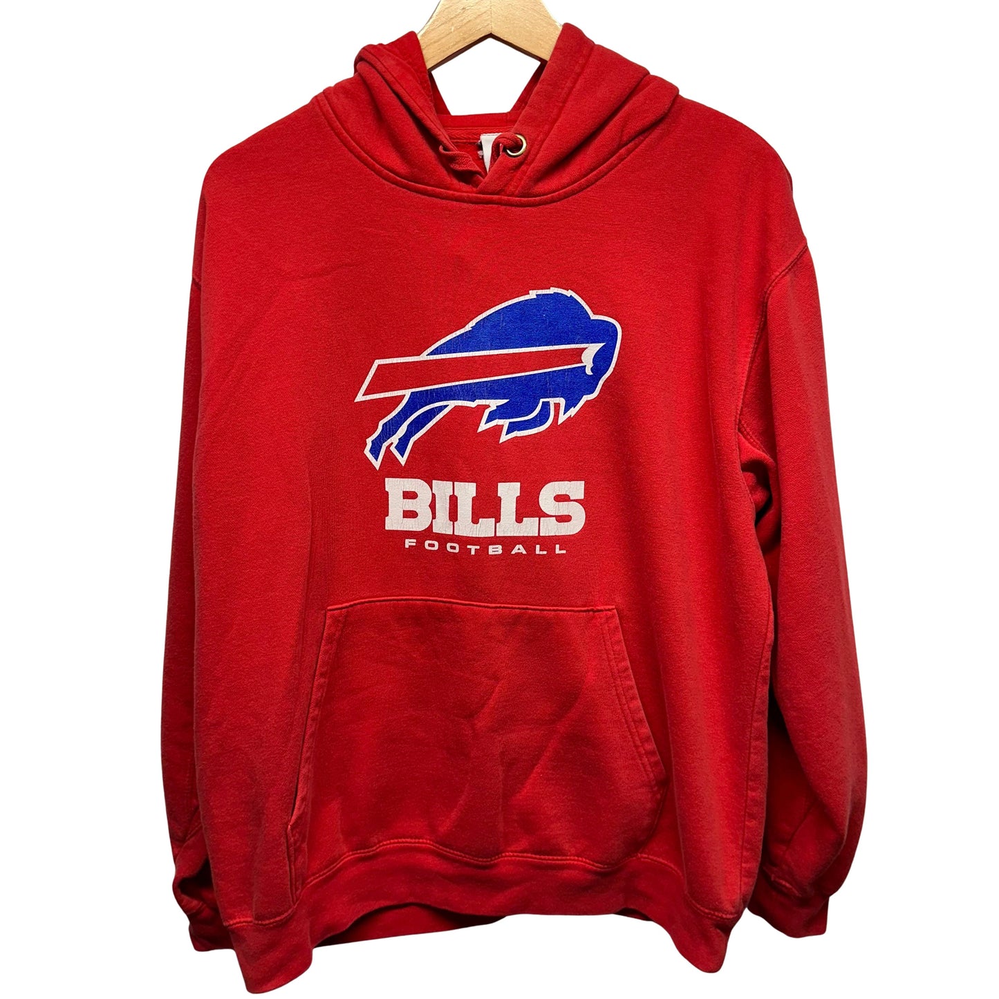 Vintage Buffalo Bills Hoodie Sweatshirt Large