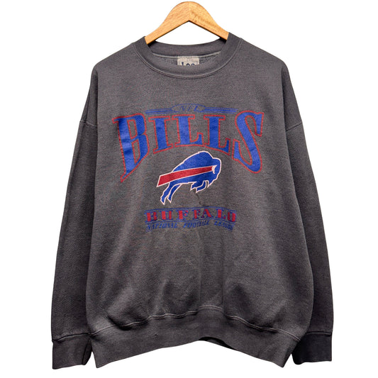 Vintage Buffalo Bills Overdyed Crewneck Sweatshirt XL