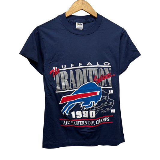 Vintage Buffalo Bills 1990 AFC East Champions Shirt Small