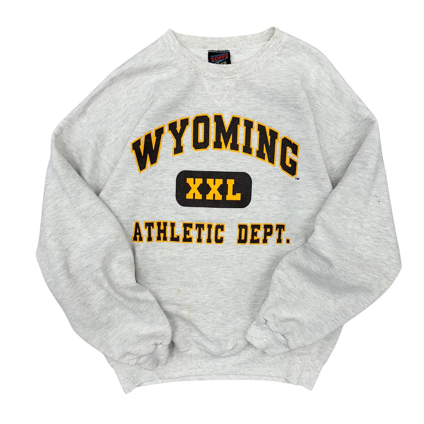 Vintage Wyoming Cowboys Crewneck Sweatshirt Large