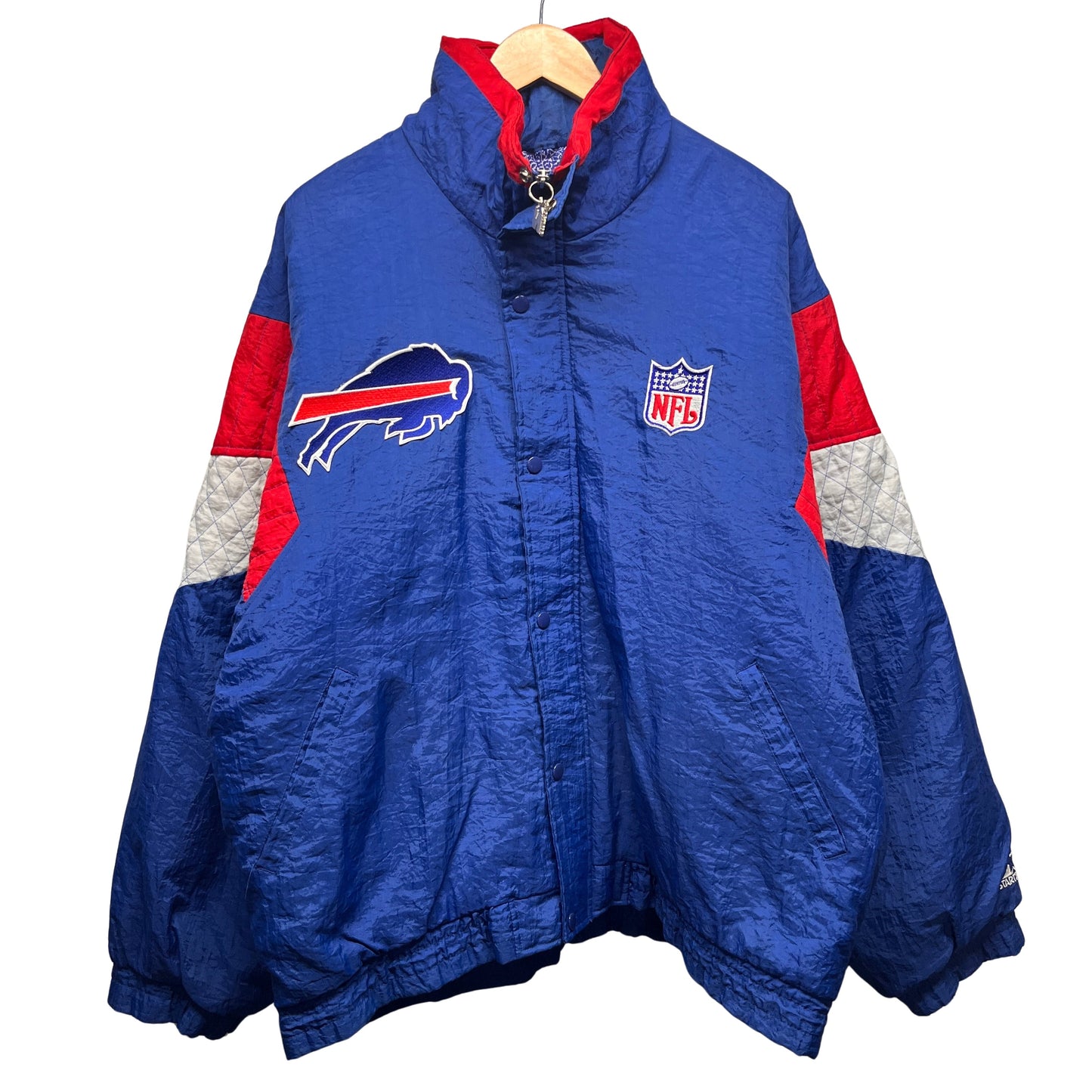 Vintage Buffalo Bills Starter Zip Up Puffer Jacket XL