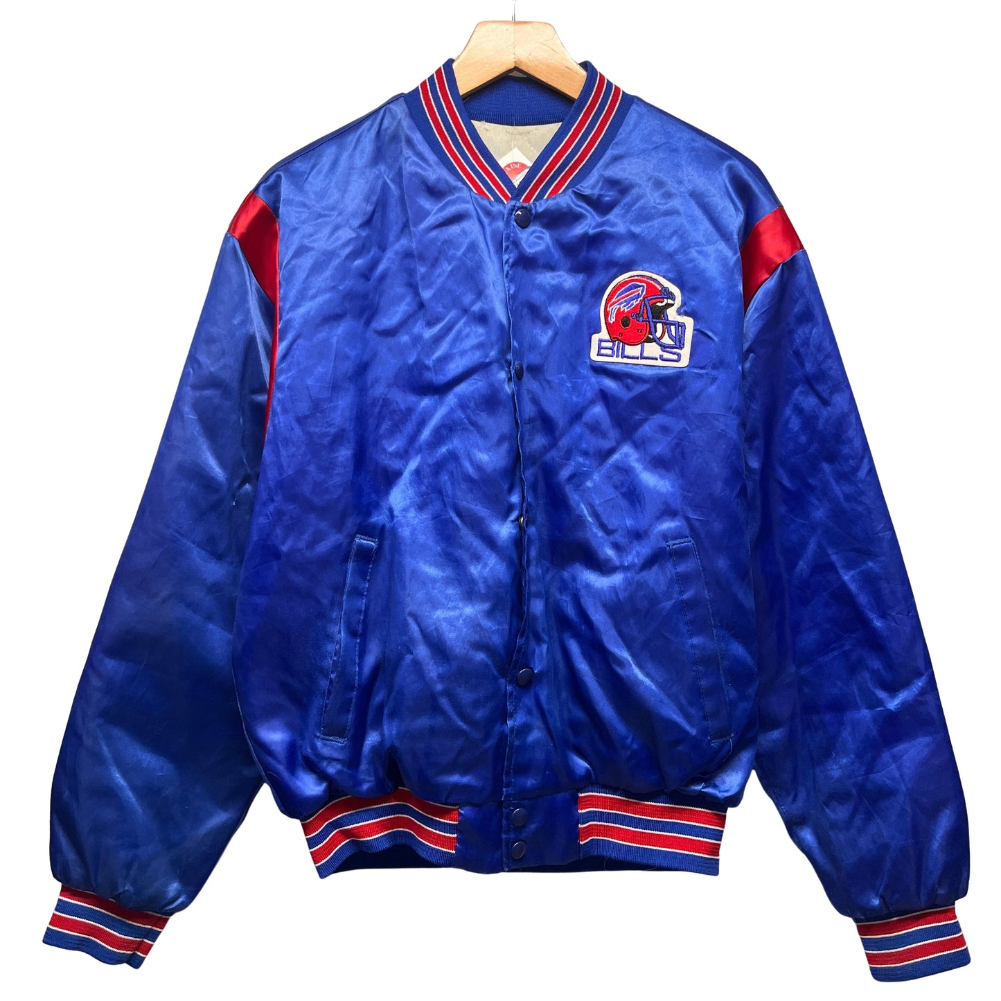 Vintage Buffalo Bills Satin Jacket Large