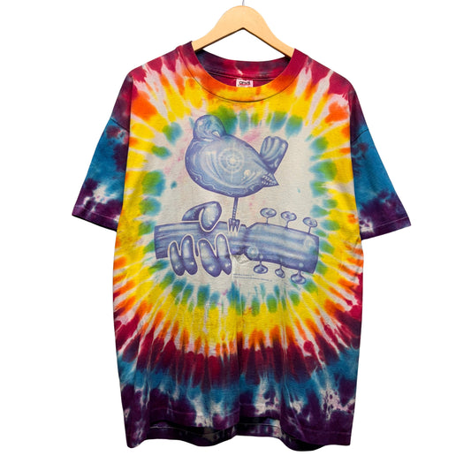 Vintage 1994 Woodstock Tie Dye Shirt XL