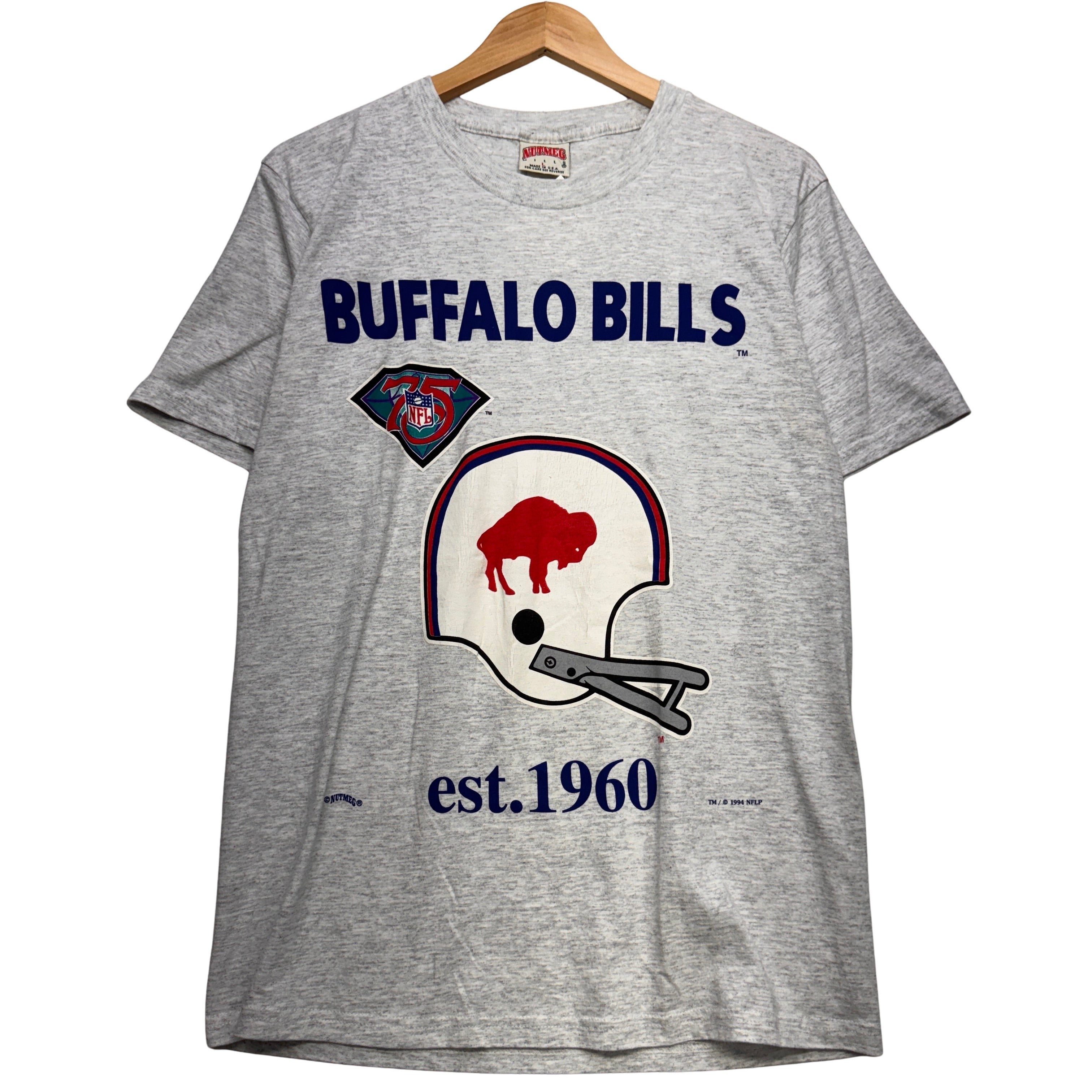 Vintage Buffalo Bills 75th Anniversary Shirt Large