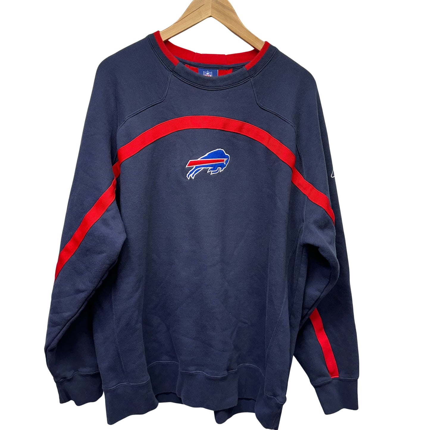 Vintage Buffalo Bills Embroidered Crewneck Sweatshirt XL