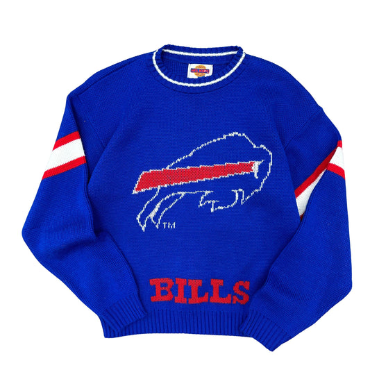 Vintage Buffalo Bills Knit Sweater Sweatshirt Women's XS-SMALL