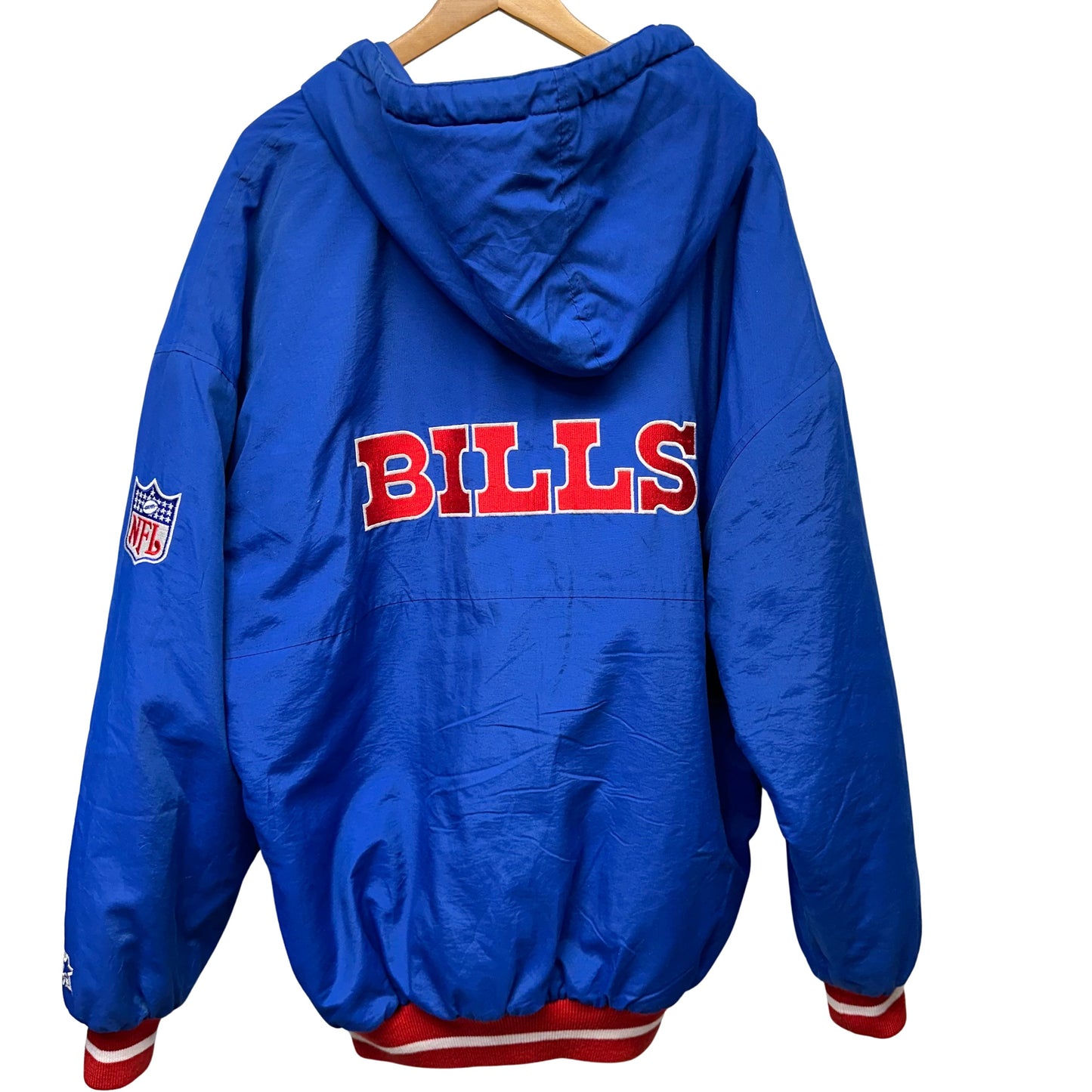 Vintage Buffalo Bills Starter Puffer Jacket Large