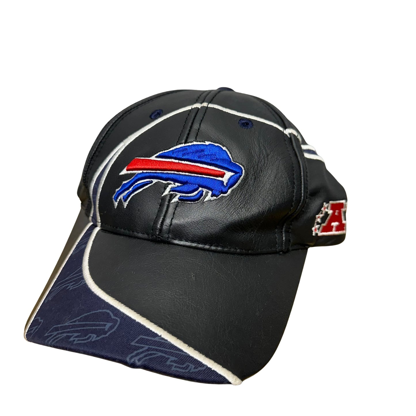 Vintage Buffalo Bills Leather Hat