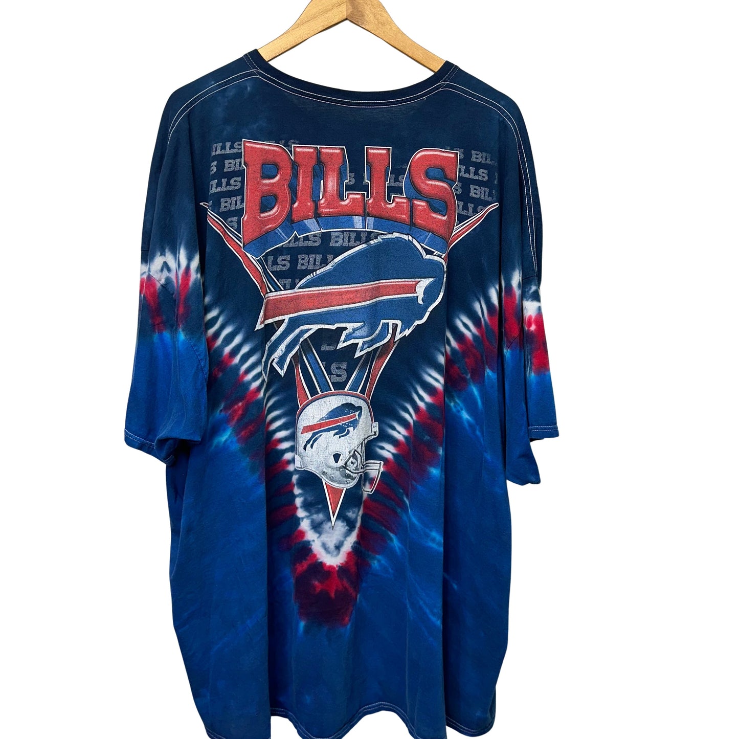 Vintage Buffalo Bills Tie Dye Shirt 4XL XXXXL