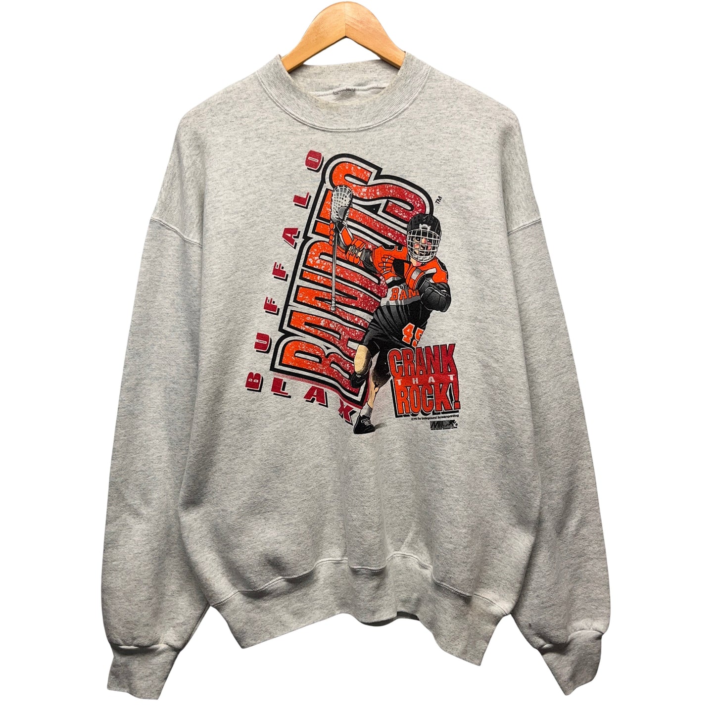 Vintage Buffalo Bandits Crewneck Sweatshirt XL