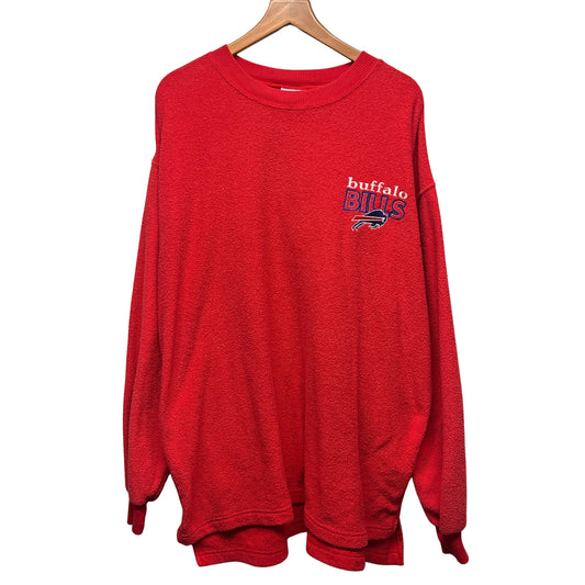 Vintage Buffalo Bills Fleece Crewneck Sweatshirt XL