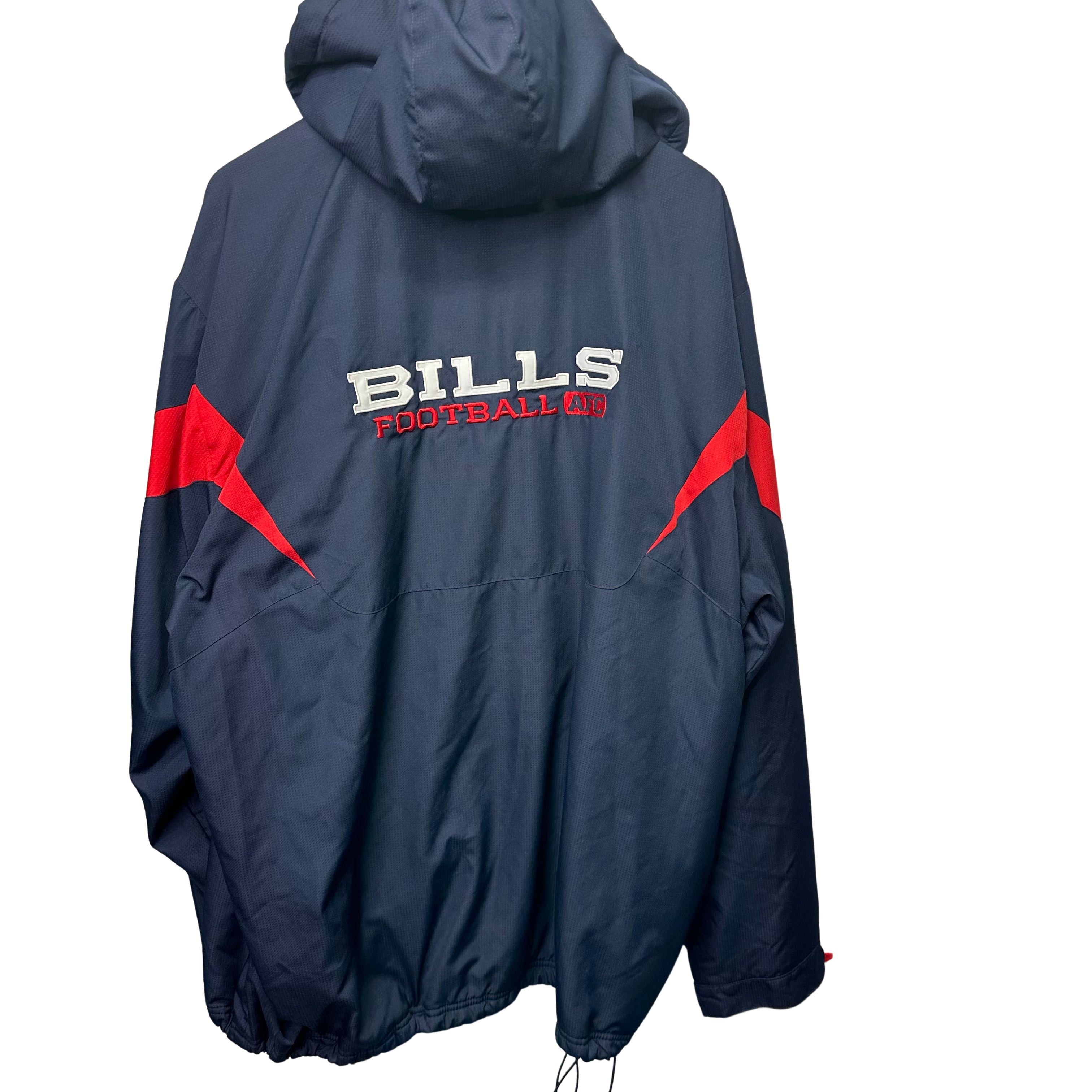 Vintage Buffalo Bills Fleece Lined Jacket XXL