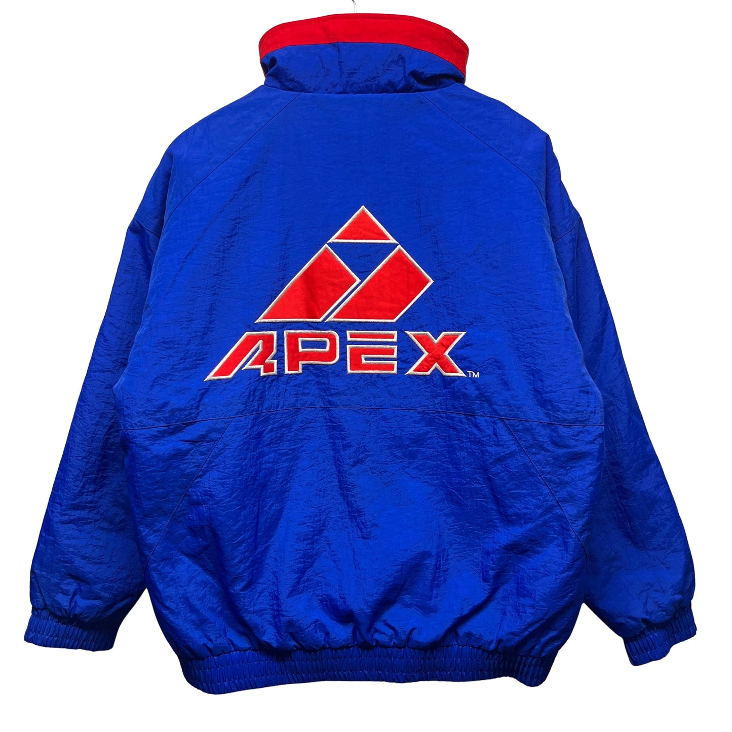 Vintage Buffalo Bills Apex 1/2 Zip Pullover Puffer Jacket Small-Medium