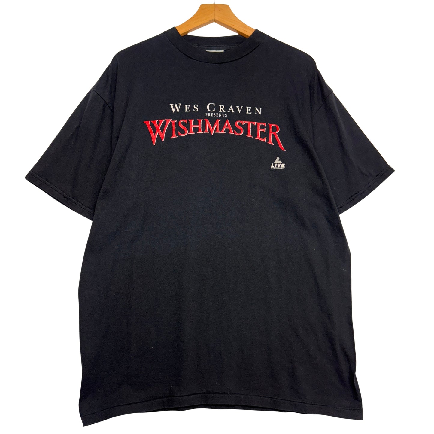Vintage Wes Craven Wishmaster Movie Shirt XL
