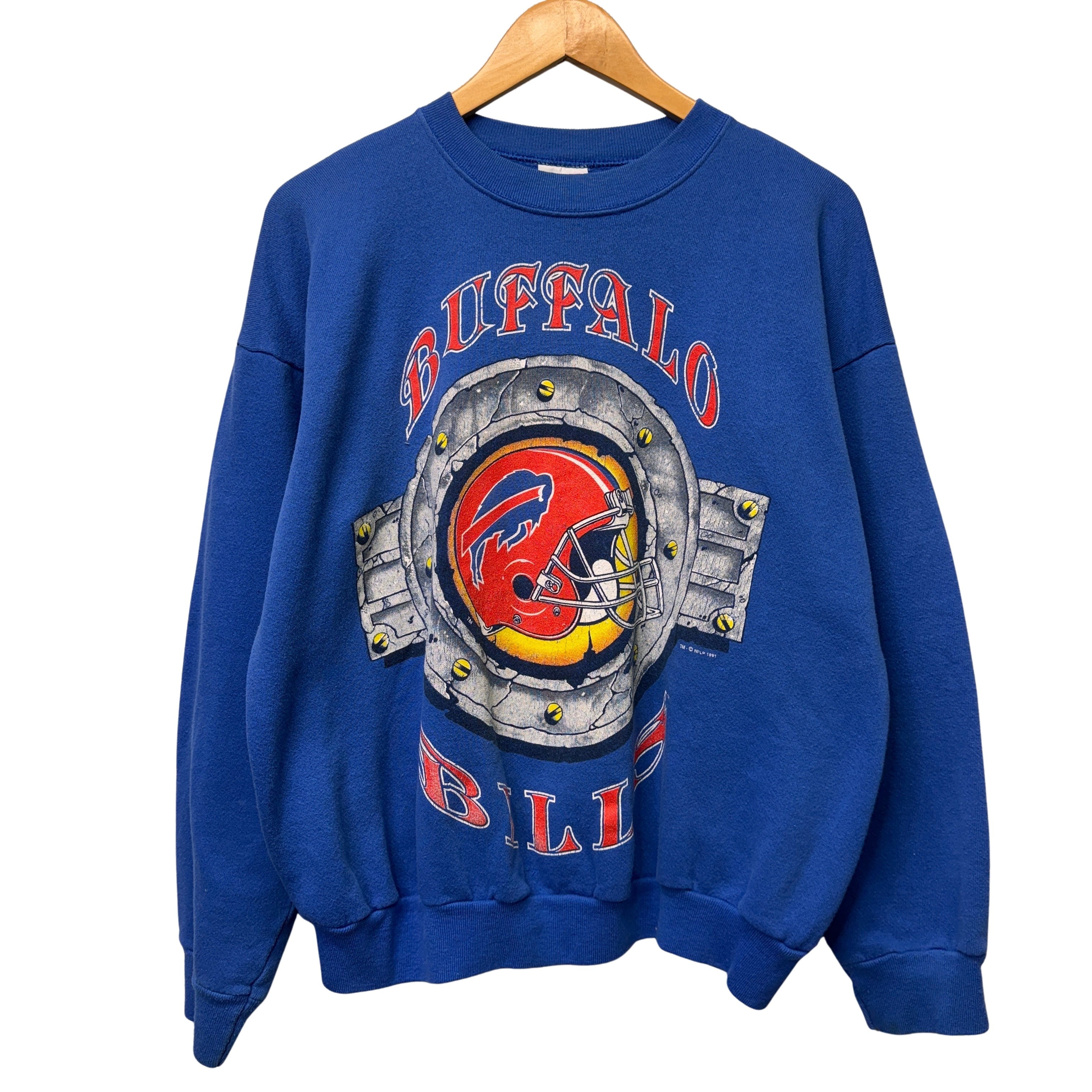 Vintage Buffalo Bills Crewneck Sweatshirt Large