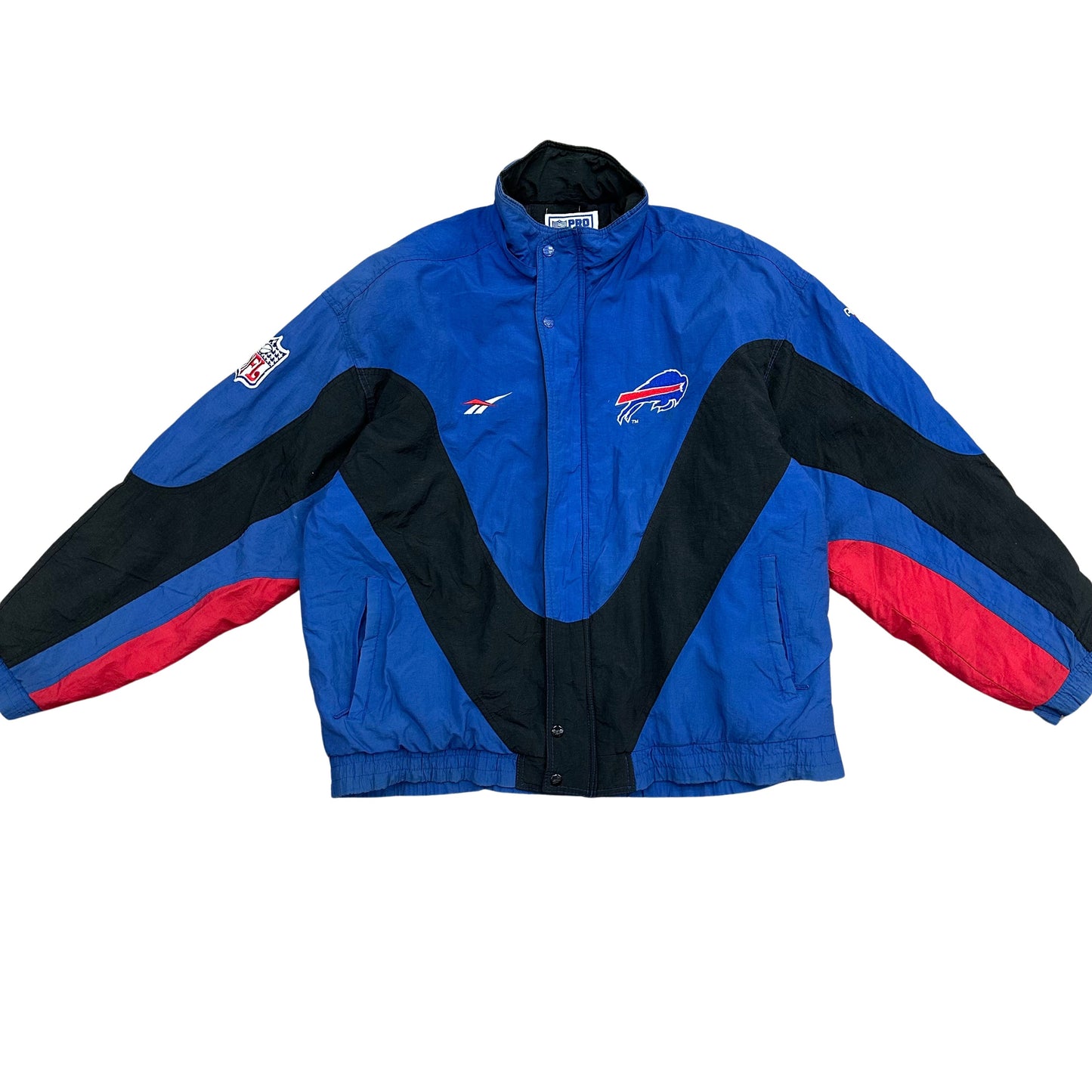 Vintage Buffalo Bills Reebok Wave Puffer Jacket XL