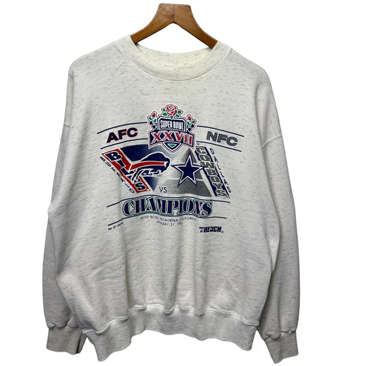 Vintage Buffalo Bills 1993 Super Bowl Crewneck Sweatshirt Large