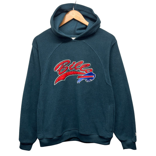 Vintage Buffalo Bills Embroidered Fleece Hoodie Sweatshirt Small-Medium